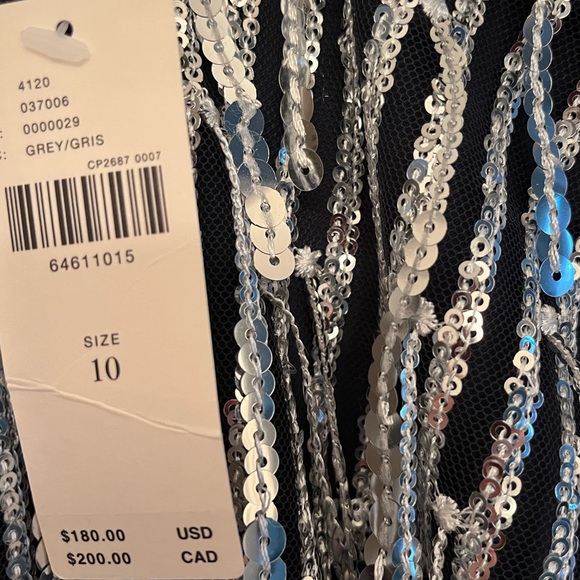 Maeve Sequined Fringe Midi Skirt - size 10 - NWT $180 - Picture 5 of 5